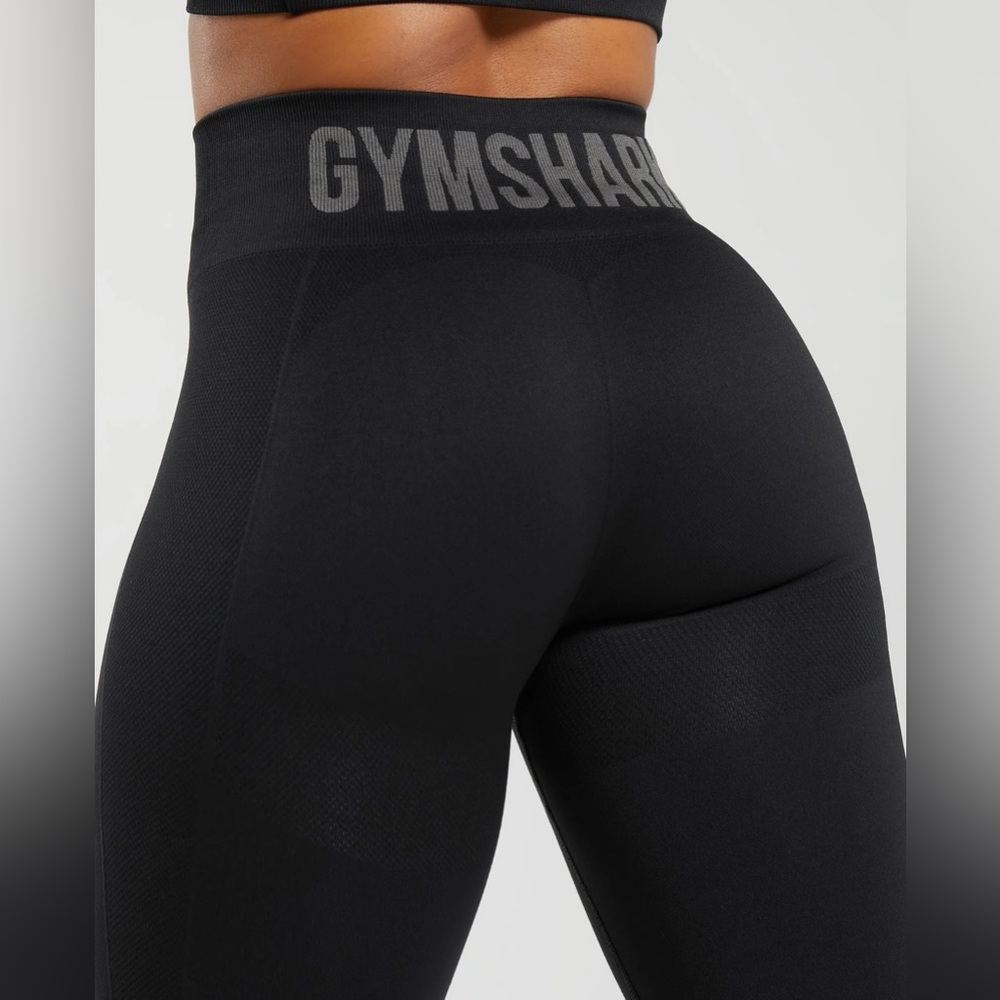 Gymshark Flex High Waisted Women's Black Leggings SMALL